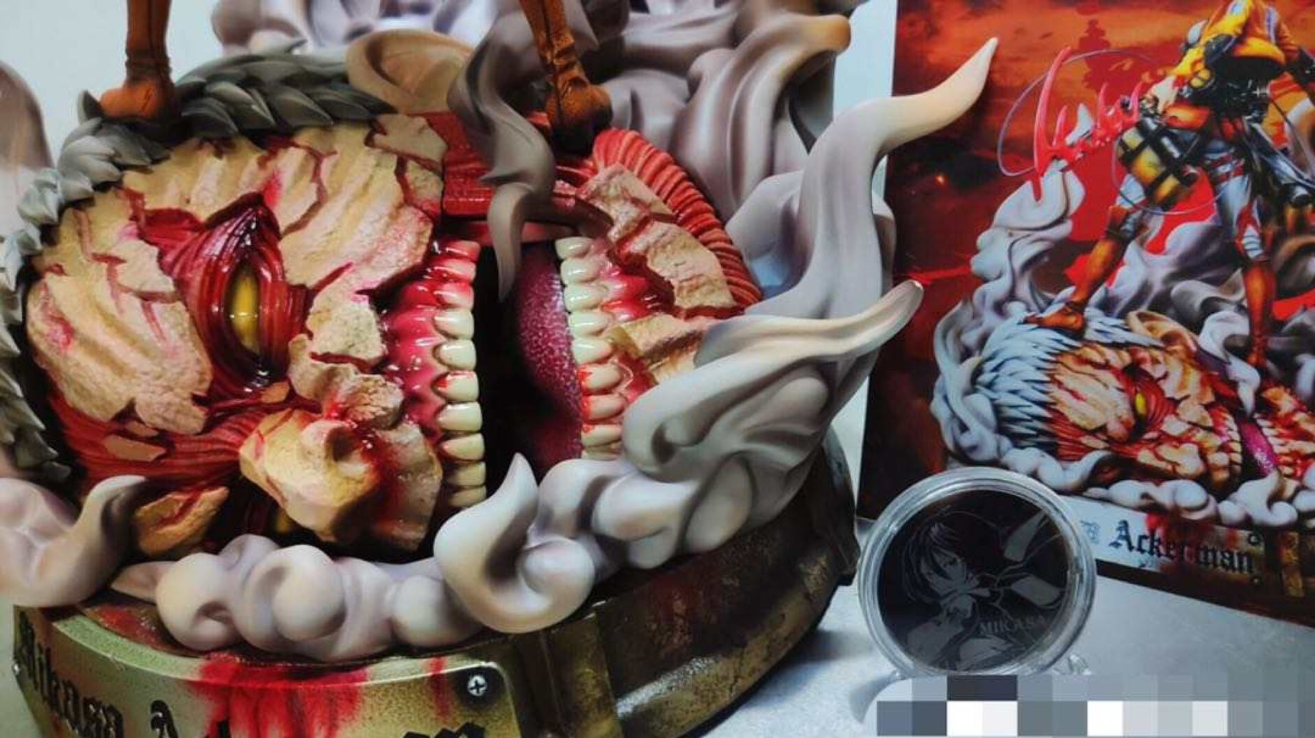 Mikasa Ackerman Resin Figures Levi Attack On Titan