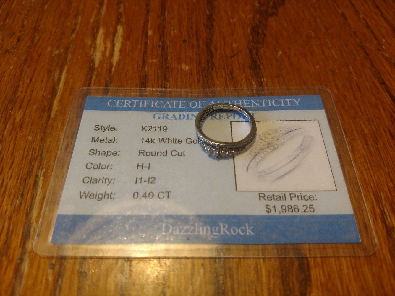 Wedding ring set for sale