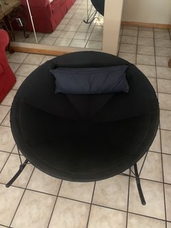 Ikea 2018 Black Circular Round Rocking, Round Rocking Chair Ikea