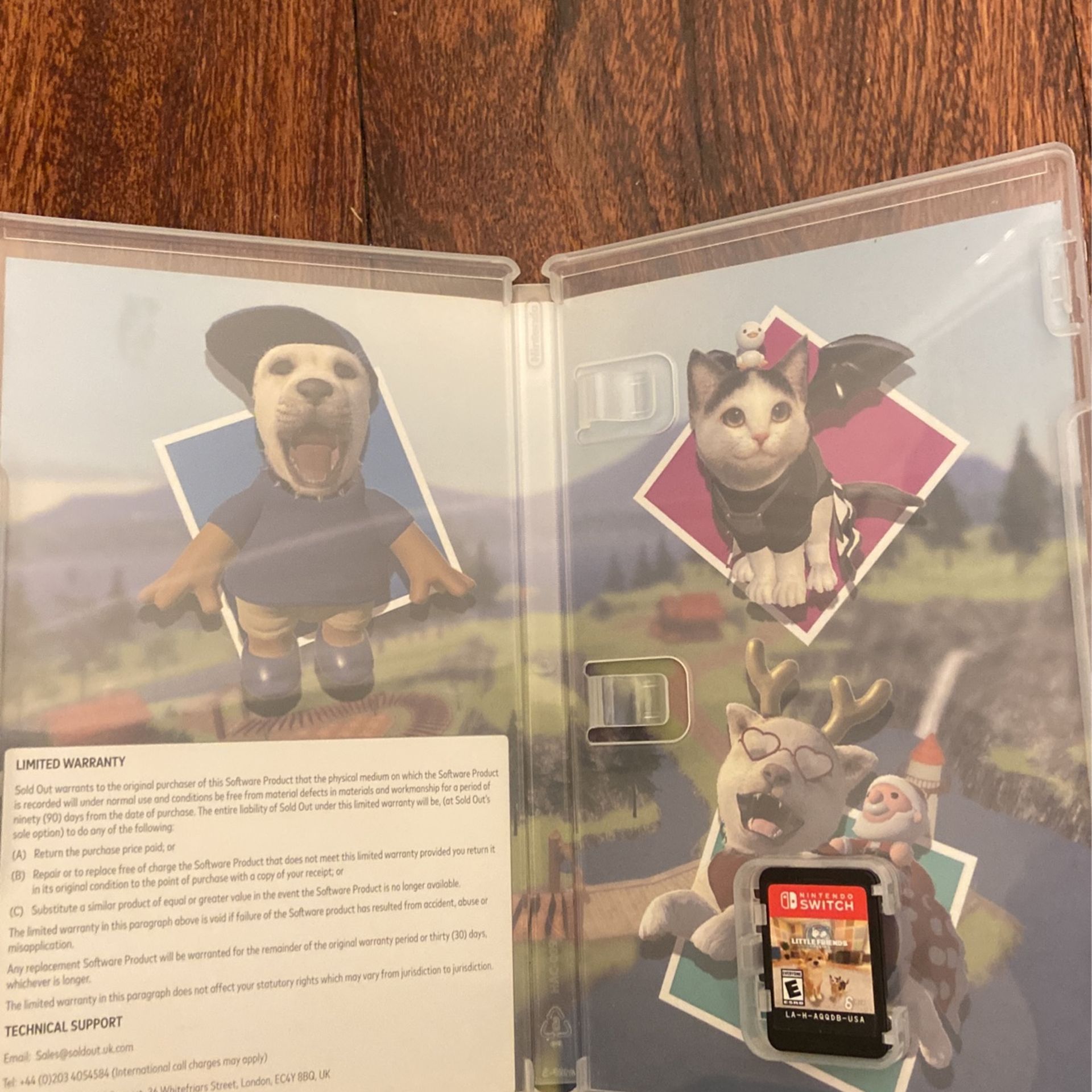 Little friends Dogs and Cats Nintendo switch game