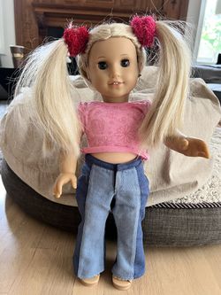 Mint Condition American Girl Doll And Accessory Collection with 3 Dolls, 4 Pets, +7 Play Sets, +15 Dress Sets, Beds, Hoop, And More! Thumbnail