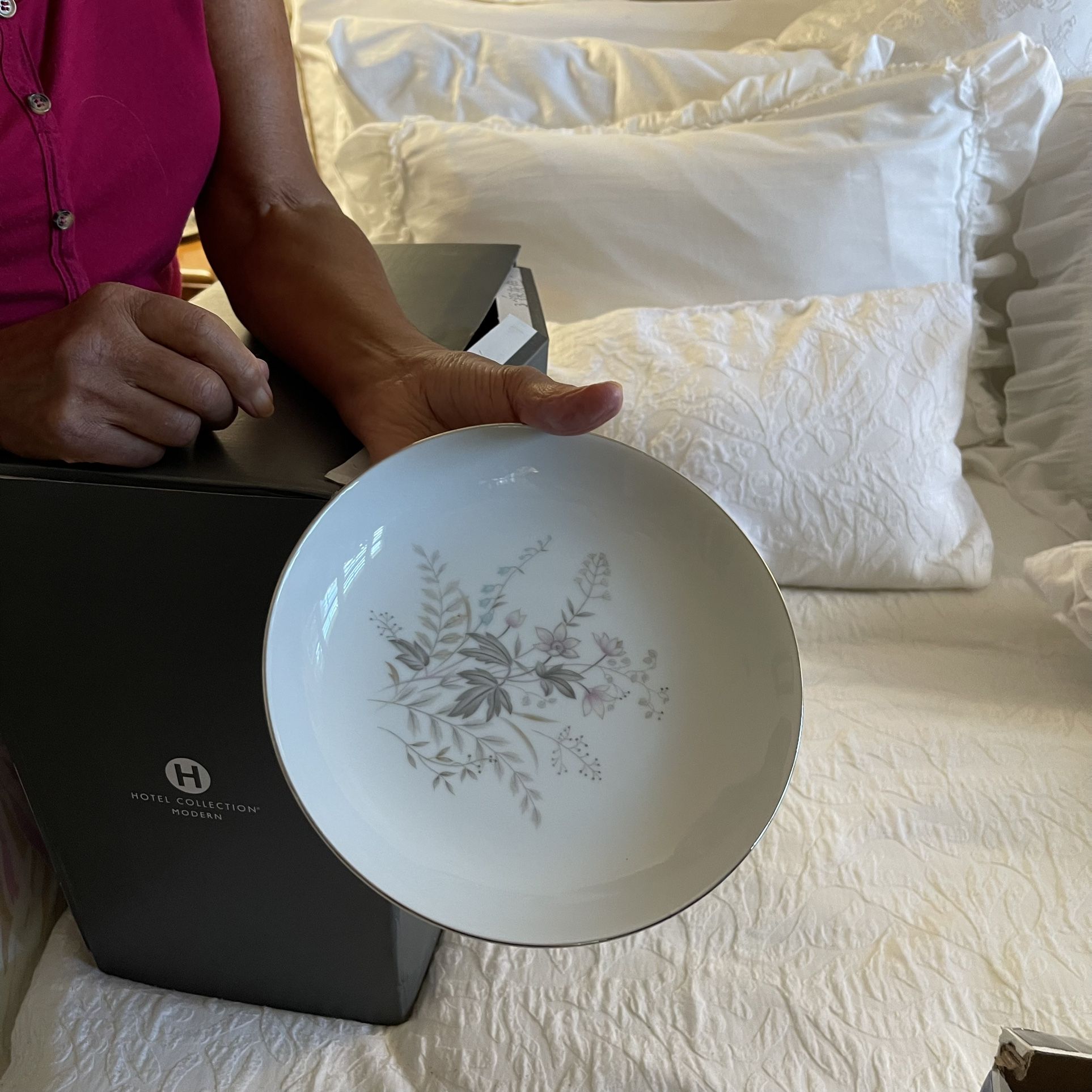 Dishware “Spring Serenade” Pattern Porcelain
