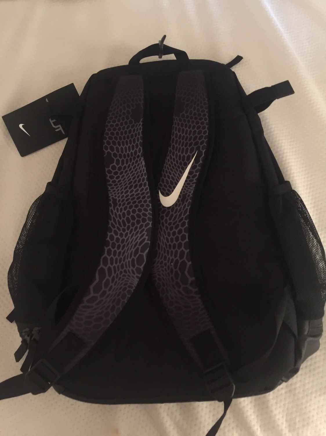 (New) Nike Trout Vapor Baseball Bat Backpack Black with Laptop Sleeve