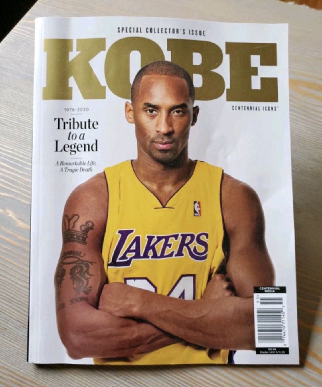 Kobe Bryant Collectors Edition Magazine