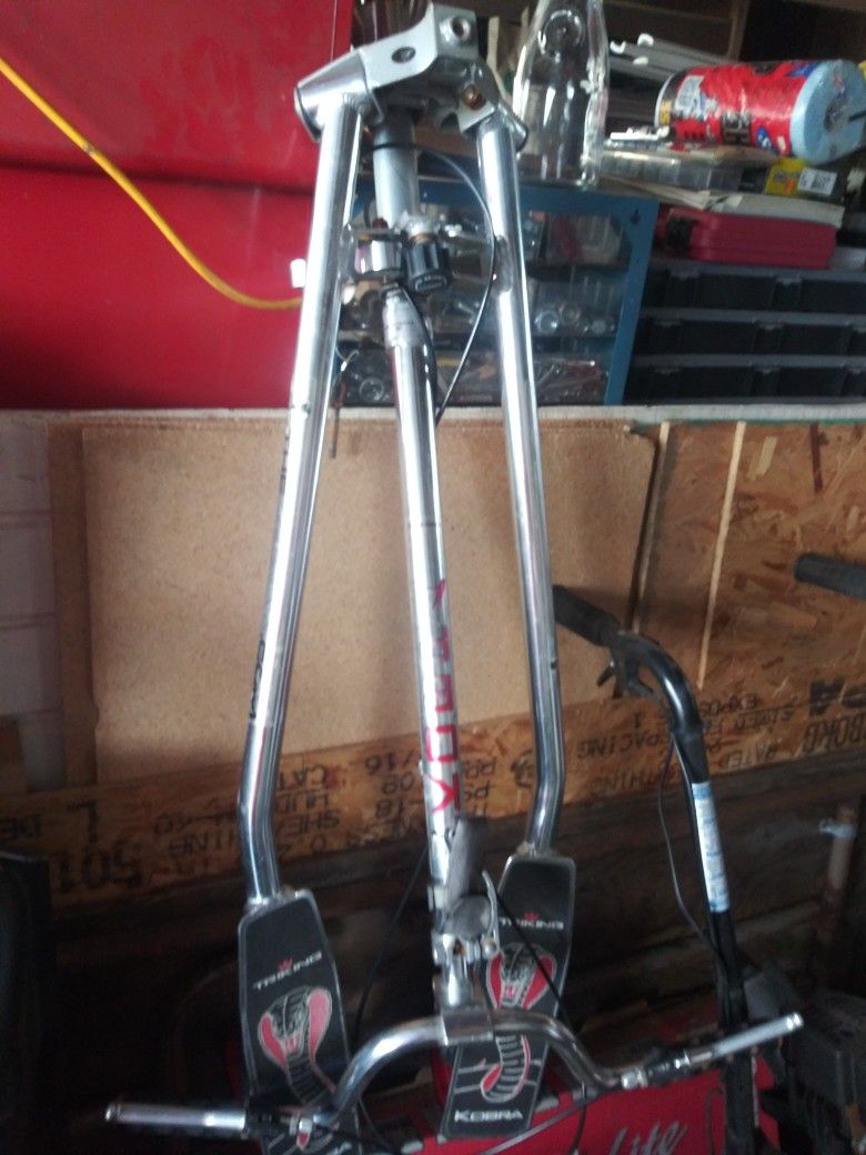 Cobra Adult Fold-up Scooter All Aluminum Very Fun To Ride Or For The Older Kids 10 Years Old And Older