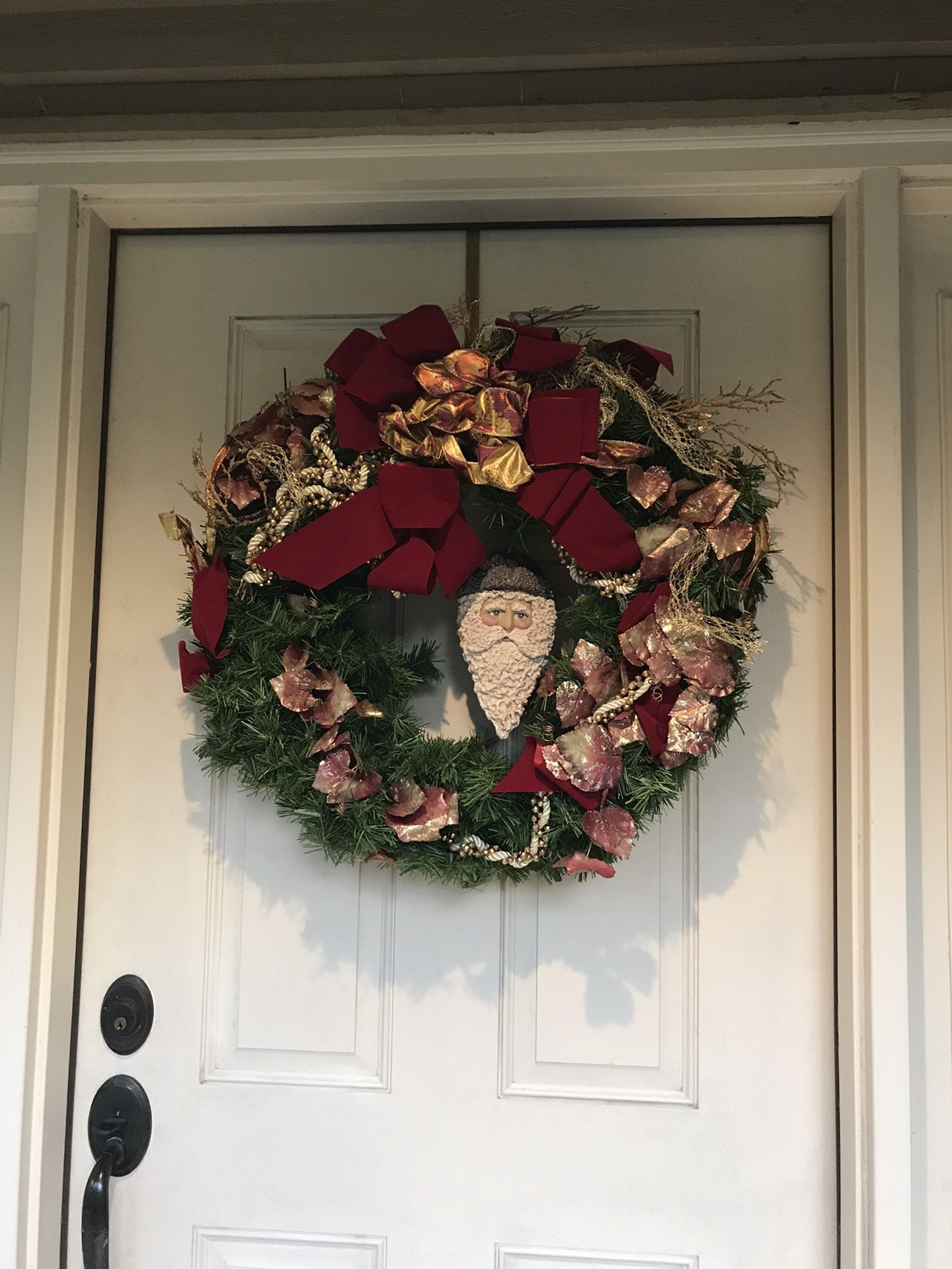 Custom designed Christmas wreath