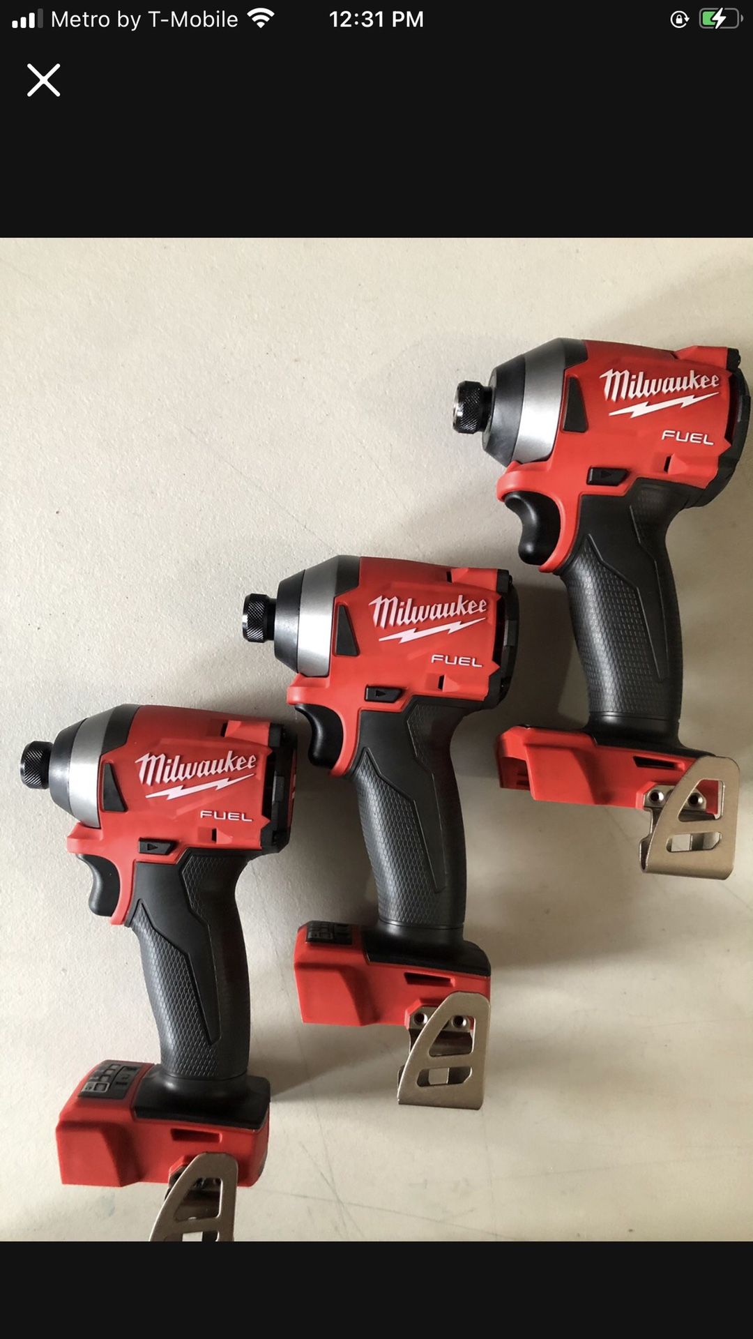 Milwaukee New Impact M18fuel -3 Speeds $99 Each