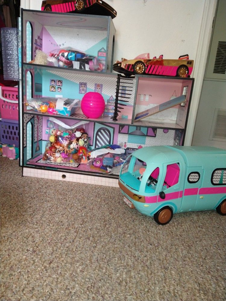 Doll House And Furniture Only