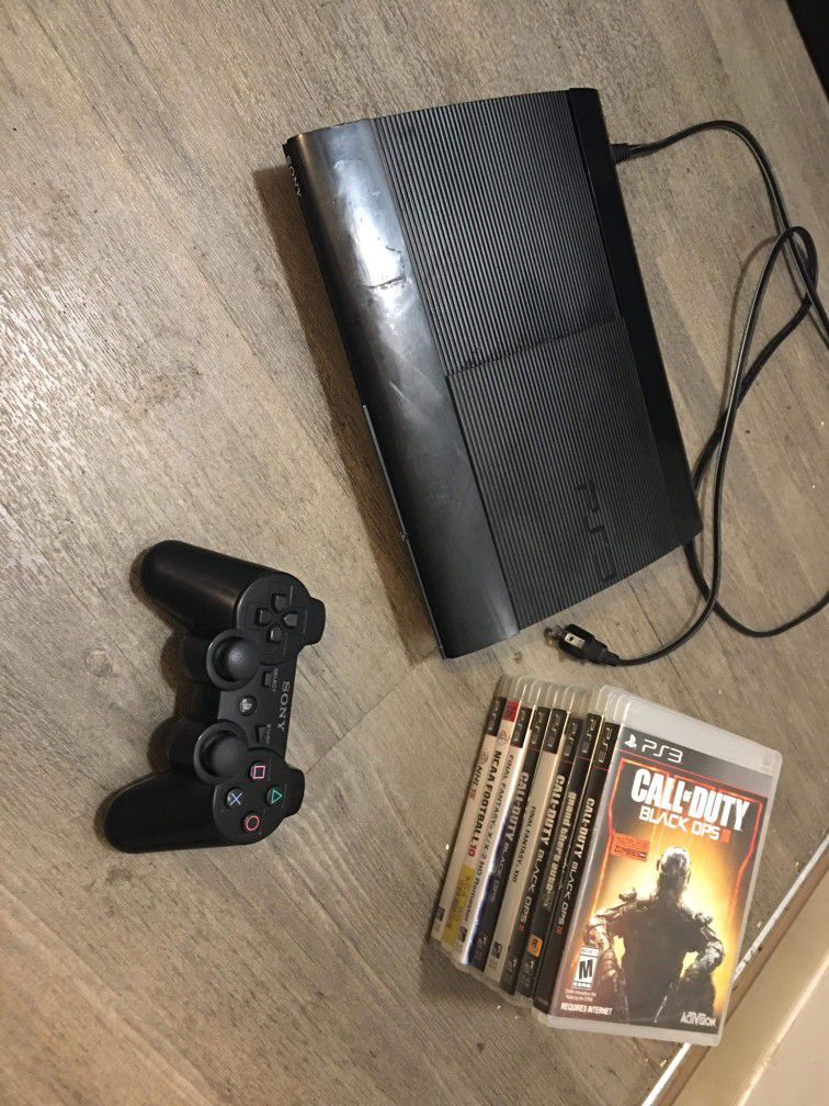 Ps3 With Everything And Games
