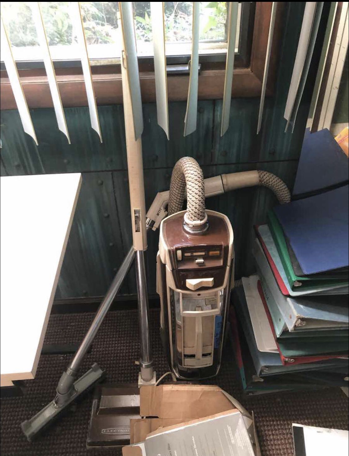 Classic Brown 1960 Electrolux vacuum cleaner