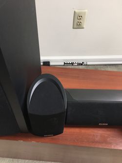 Polk Audio Subwoofer And 3 Speakers!! Thumbnail
