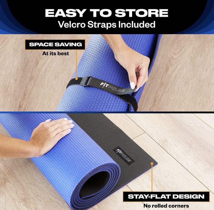 Large Exercise Mat Extra Large Yoga Mat Exercise Mats for Home Gym Equipment Large Workout Mat Extra Wide