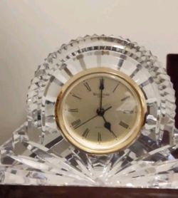 Waterford crystal clock Thumbnail