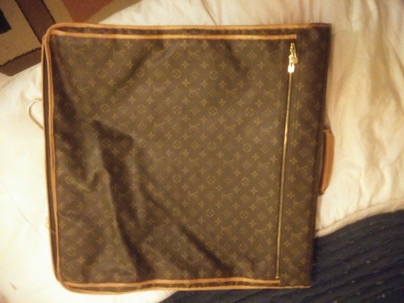 LV Louie Vuitton Vintage Garment Bag 100%Auth