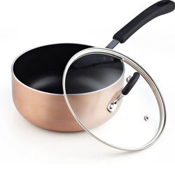Copper Chef Cookware 8-Pc. Cookware This Aluminum and Steel with Ceramic Non-Stick Coating Cookware Set, Includes Lids, Frying and Roasting Pans A Thumbnail