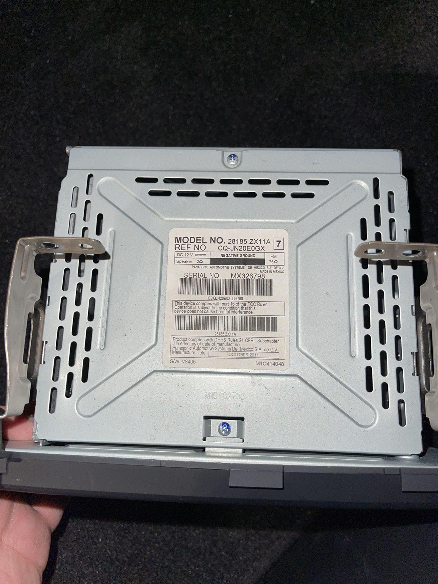 2012 Nissan Altima Head Unit