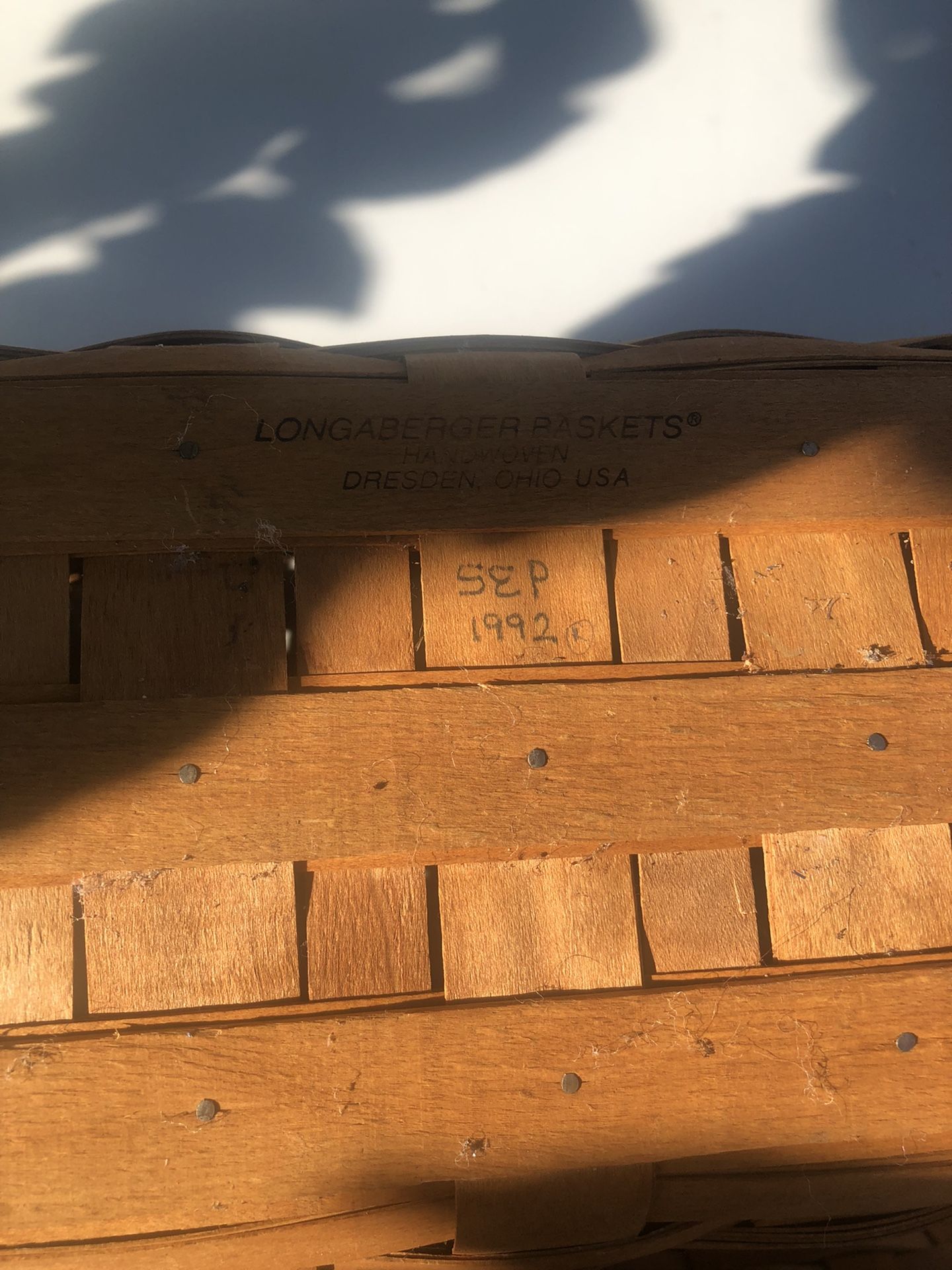 1992 Longaberger Baskets