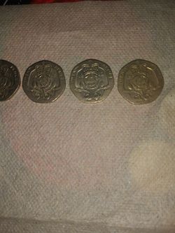 Collectible Queen Elizabeth II 20 Pence Coins.. Thumbnail