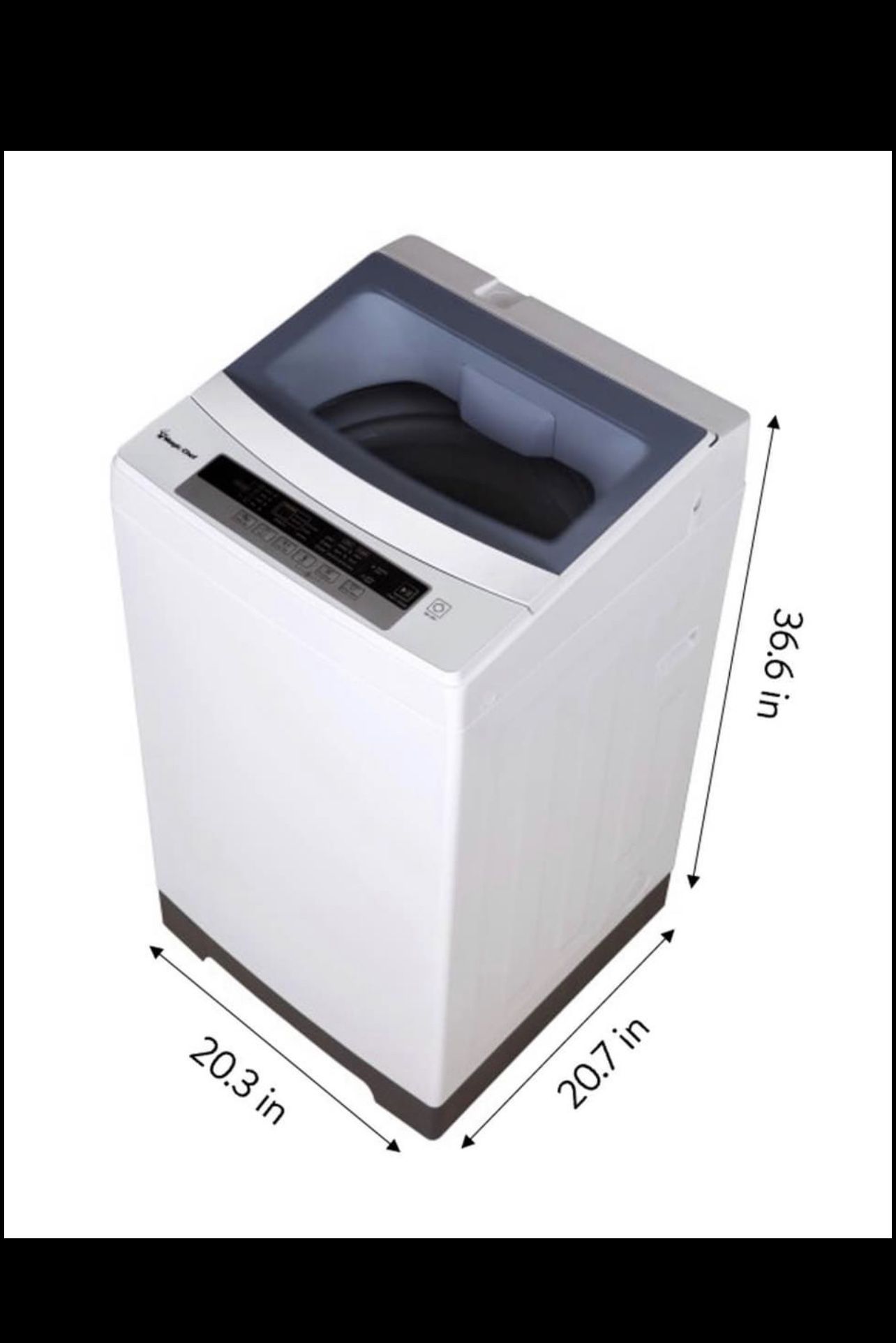 💥Brand New💥Magic Chef 1.6 Cu.ft. Topload Compact Washer, White