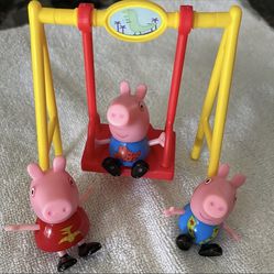 Peppa pig And George X 2, Swing And Slide Thumbnail