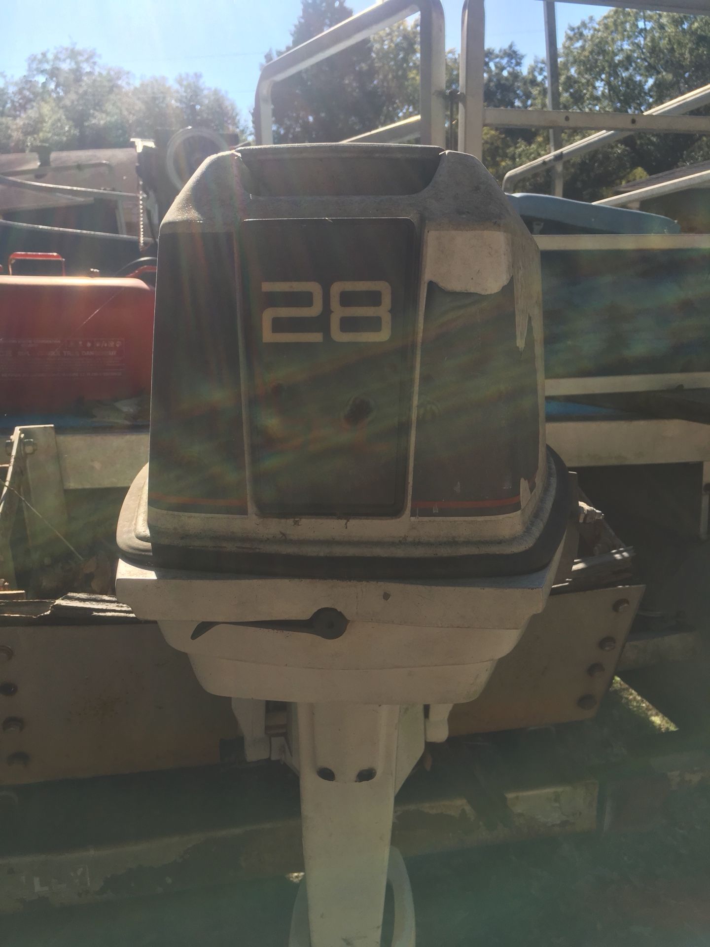 Johnson 28spl outboard motor