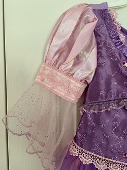Disney Store Authentic Princess Tangled Rapunzel  Costume Thumbnail