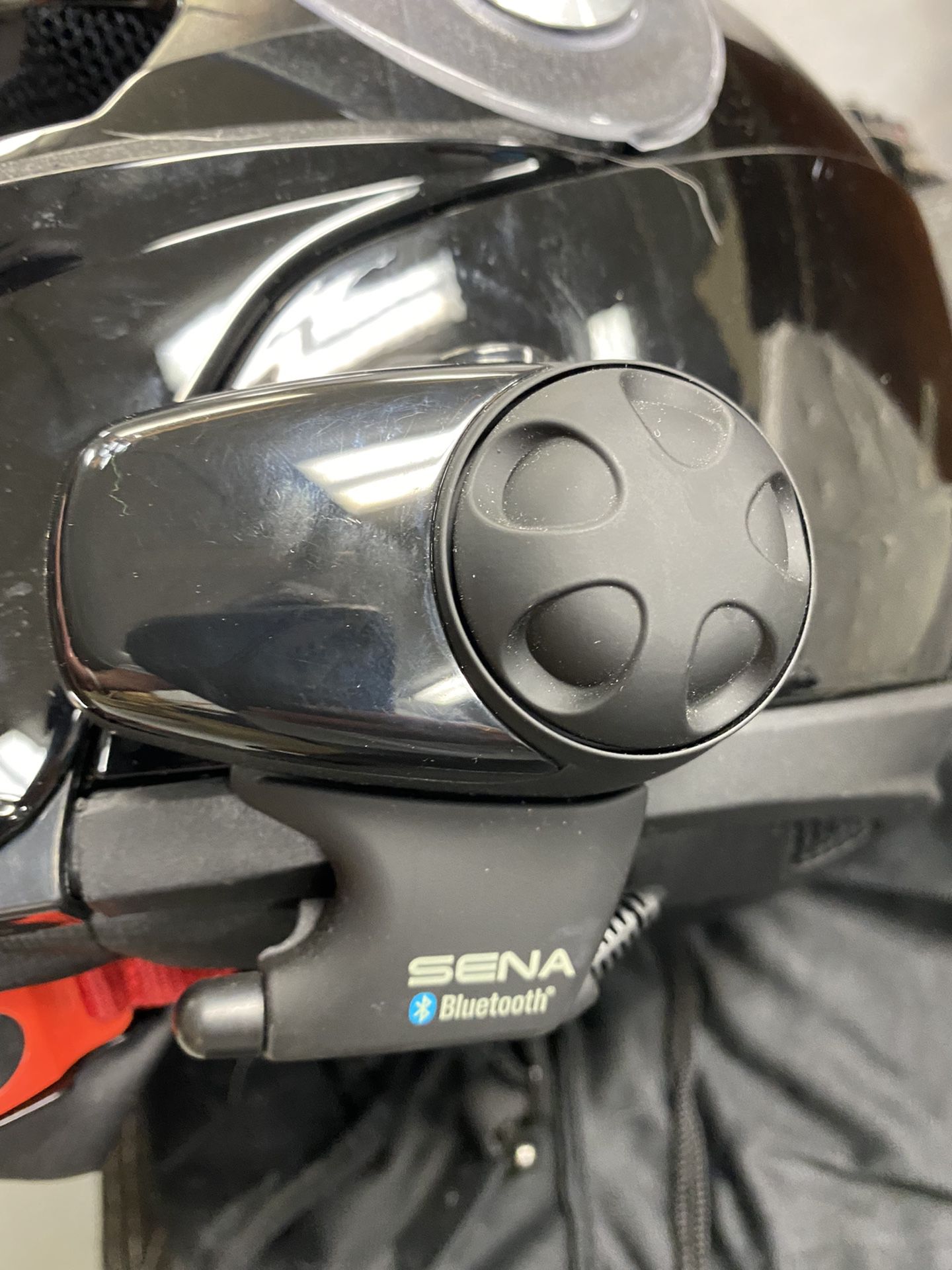 Snowmobile Helmet W/SENA Bluetooth 