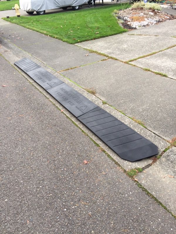 Bridjit Car Ramps The Rolled Curb Solution For In University Place Wa Offerup - Diy Sidewalk Ramp