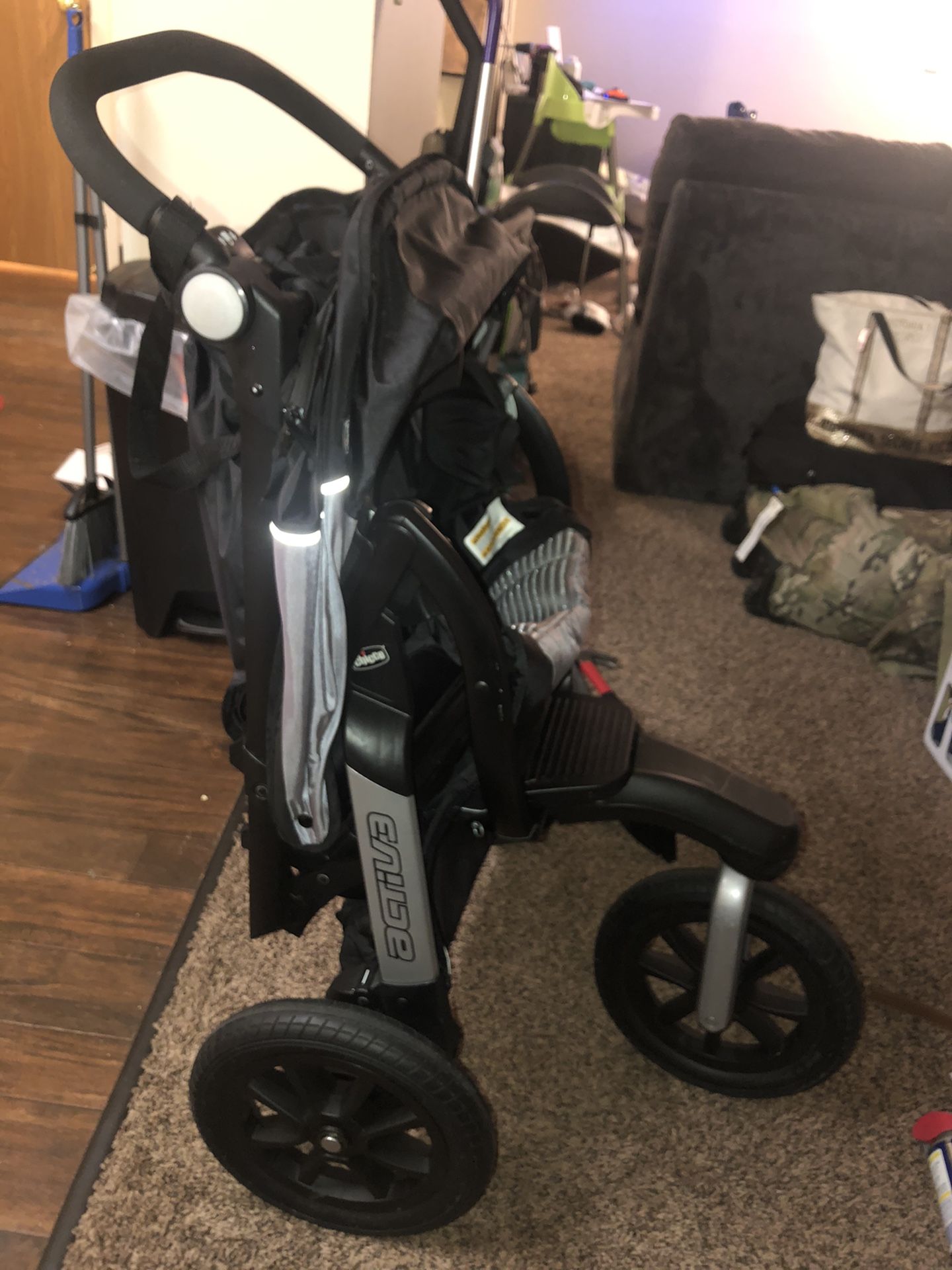 Single Baby Stroller.