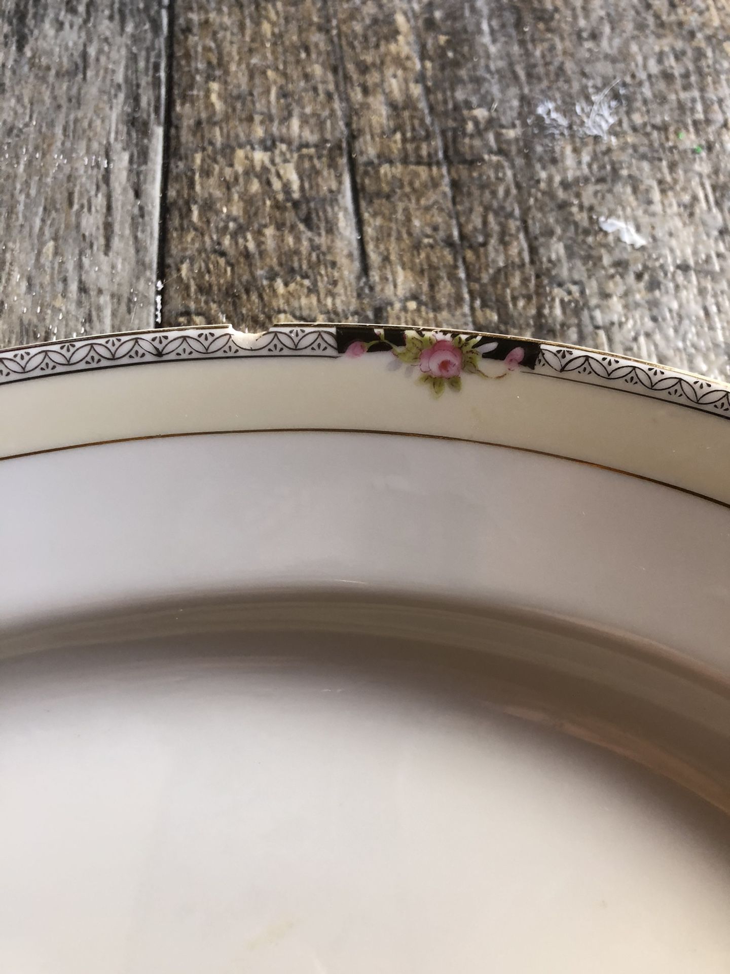 Vintage Noritake china serving platter