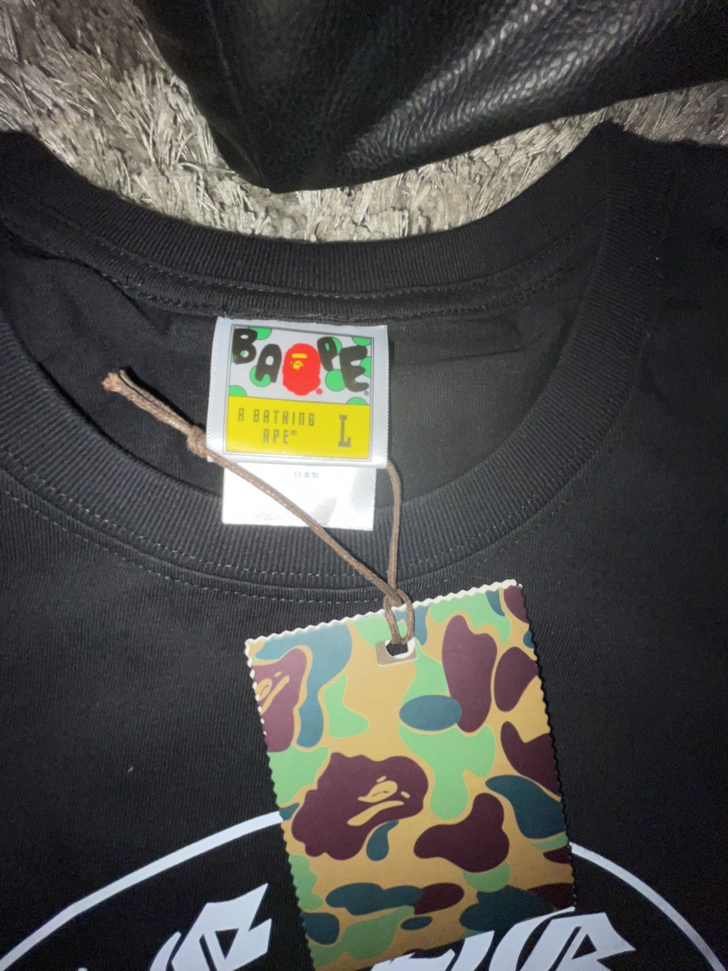 *AUTHENTIC* Chrome Heart X Bape Collab Tshirt Size Large