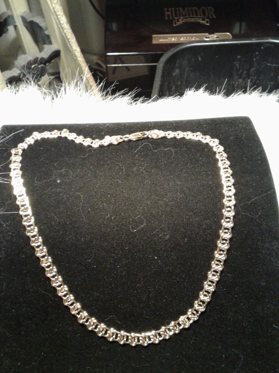 20"18k gold filled Snail Wheat LINK Chain