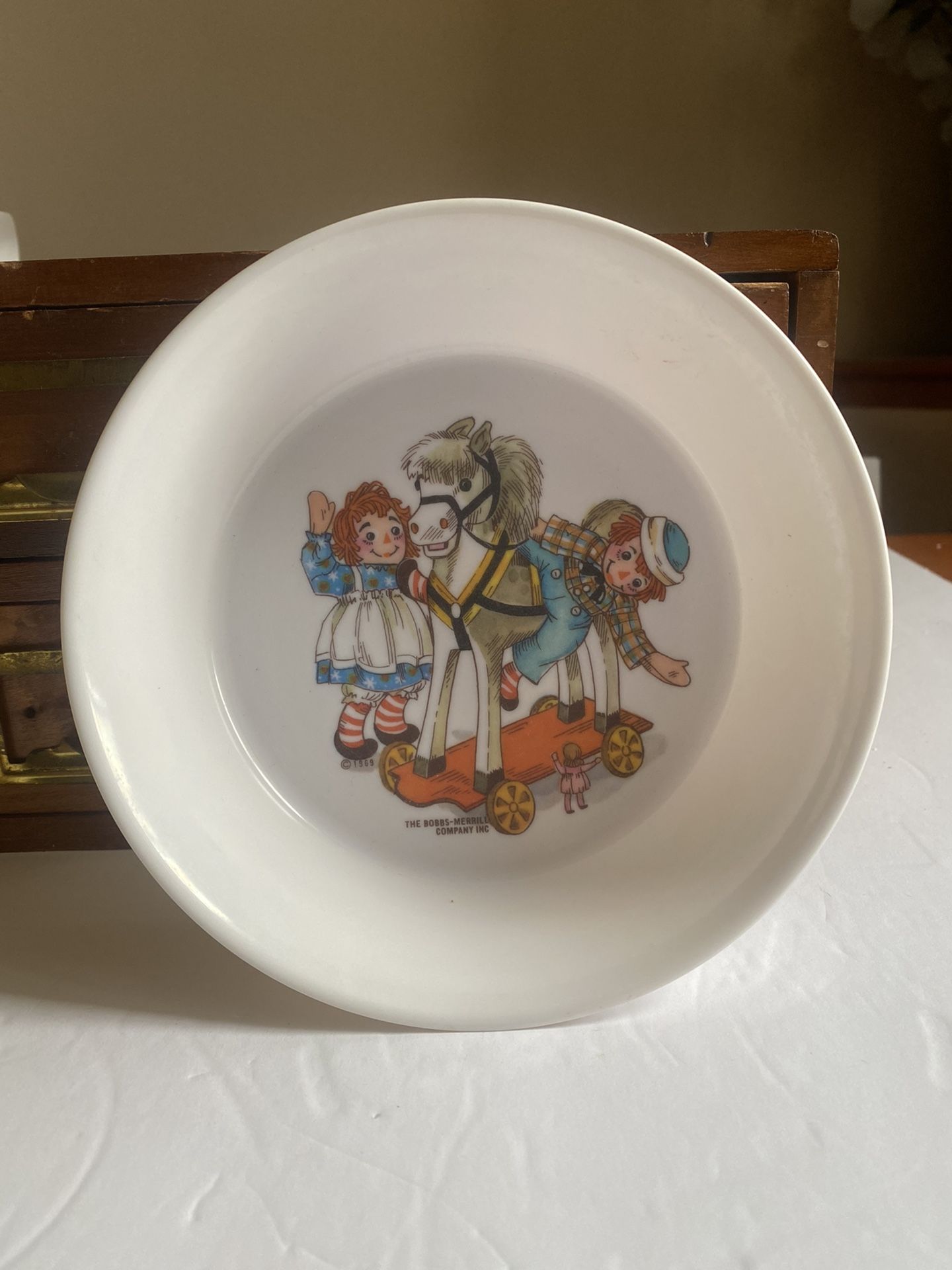 Raggedy Ann & Andy Bowl