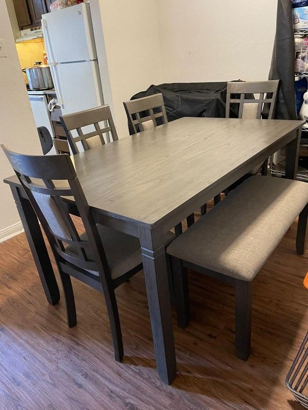 6pc Dinette Grey
