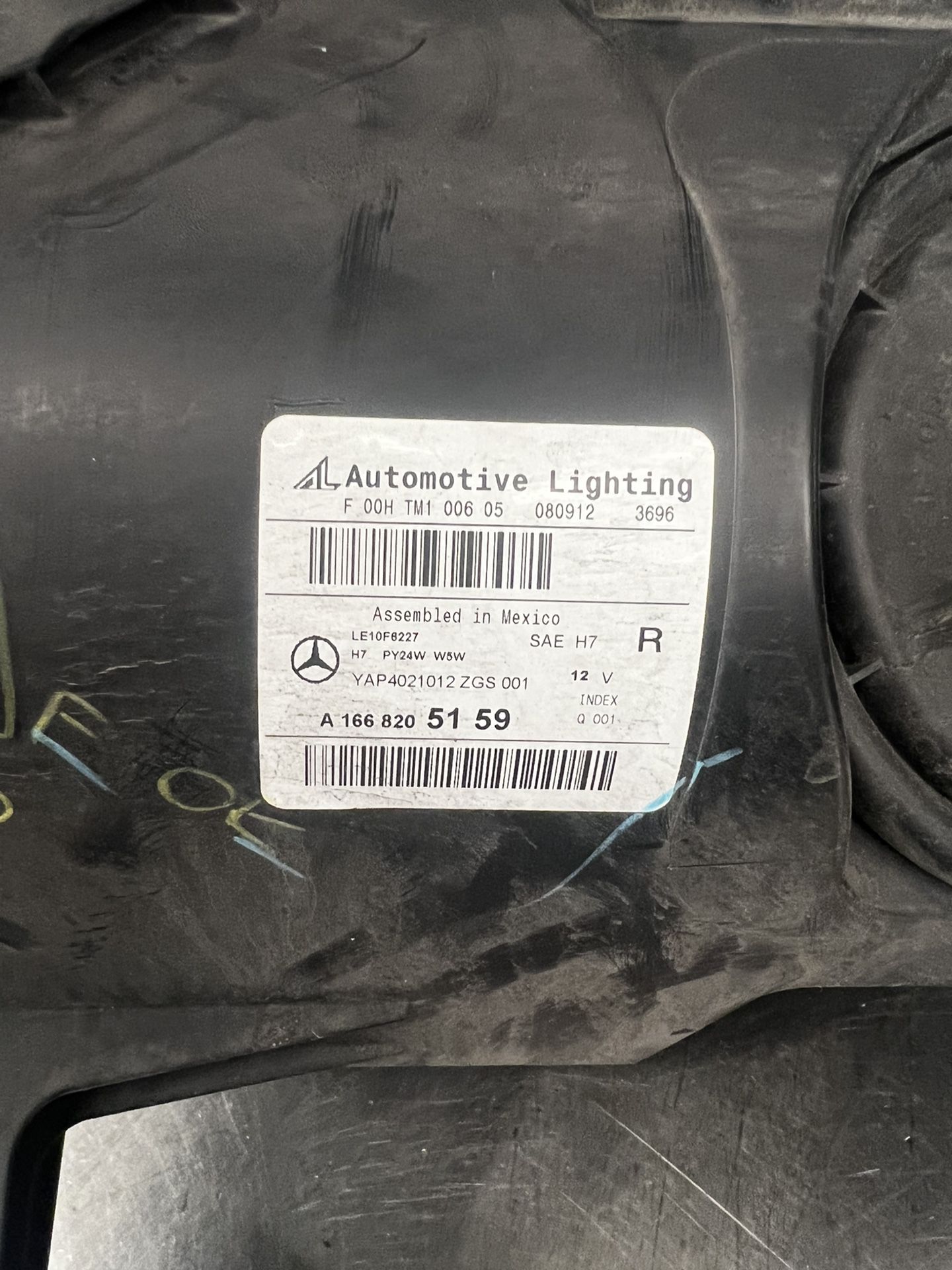 2014 Mercedes ML350 Headlights 