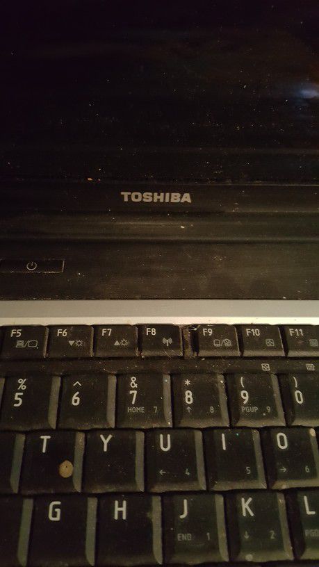 toshiba laptop for parts or rebuild