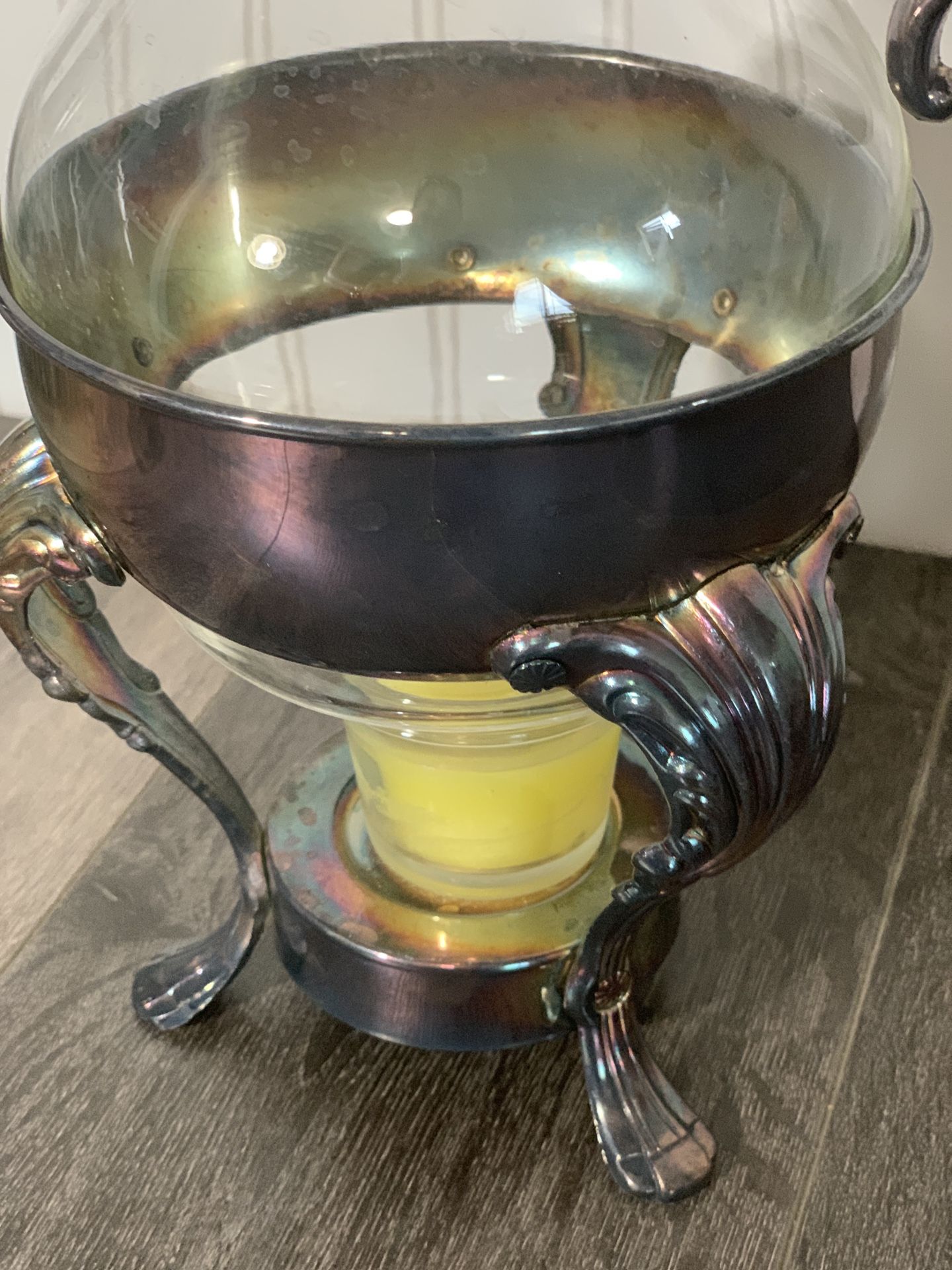 Vintage Silver Coffee Carafe