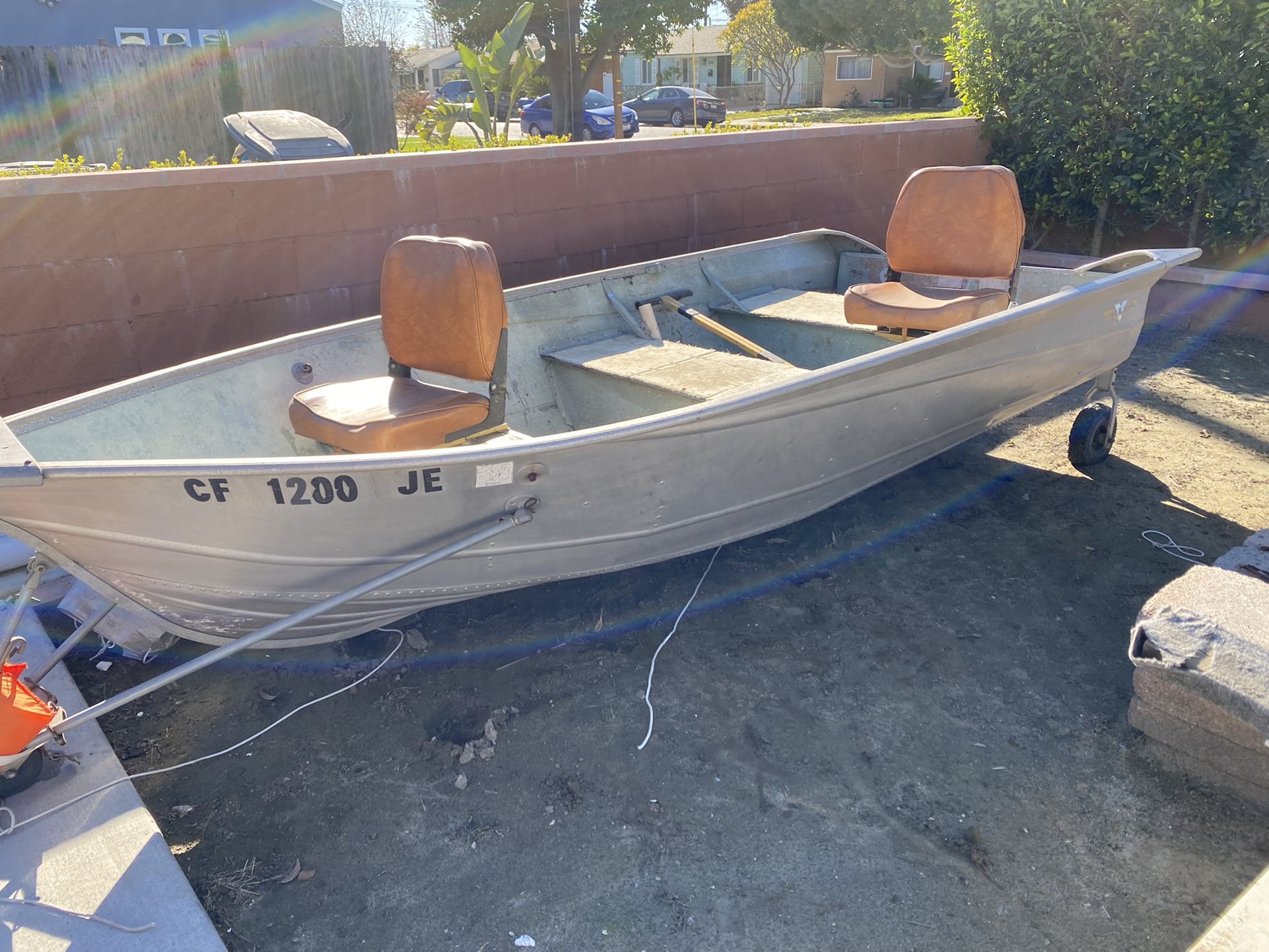 1975 Valco Aluminum Boat - 12 Foot ( No Trailer)