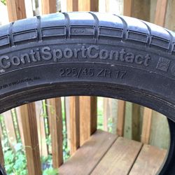 Continental Contisportcontact High Performance Tire Thumbnail