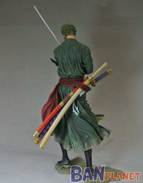 Anime One Piece Roronoa Zoro PVC Action Figure Collection Figurine Toy Gifts 8"