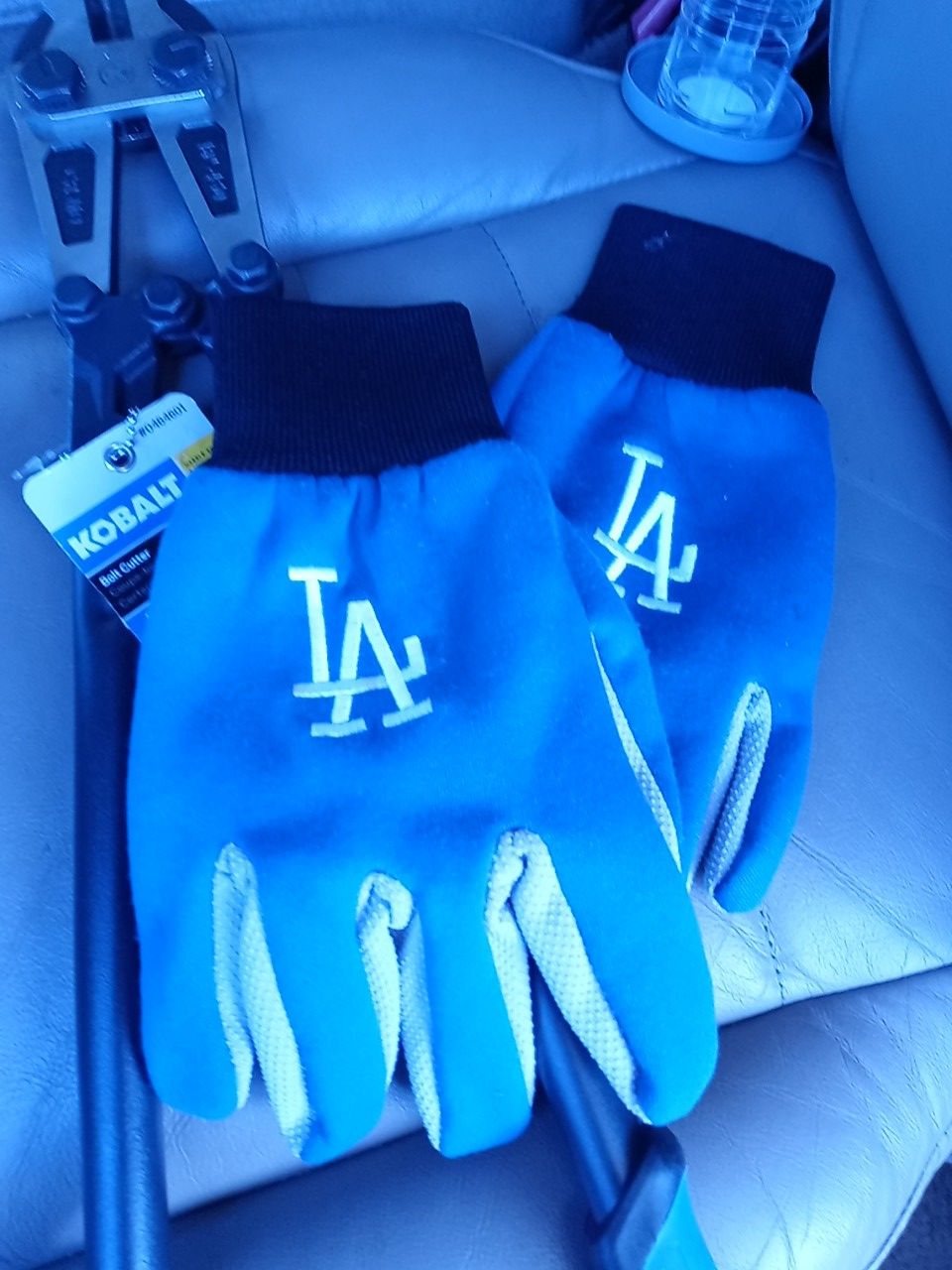 Kobalt BOLT CUTTERS ..WITH DODGERS GLOVES BUNDLE