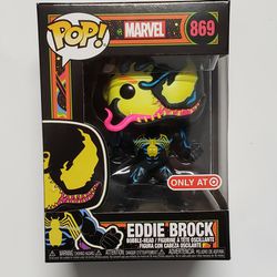 Eddie Brock (Venom) Black Light Funko Pop Thumbnail