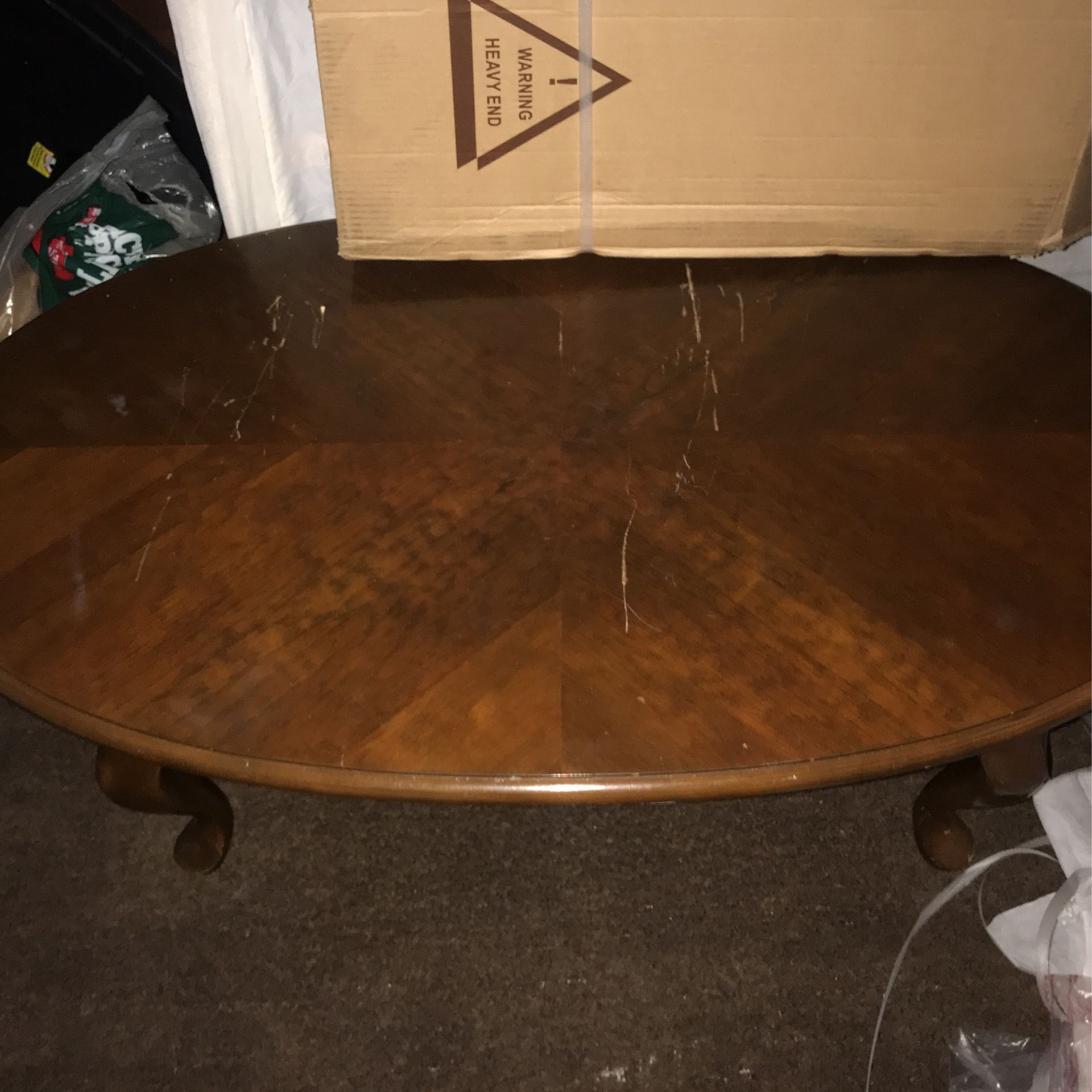 OVAL TABLE