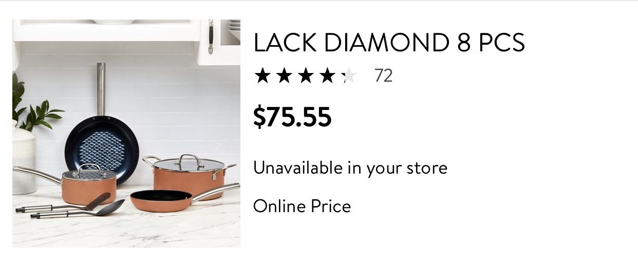 Copper Chef Black Diamond 8pc set