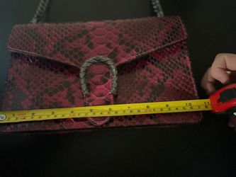 Pink Genuine Leather Designer Bag Thumbnail