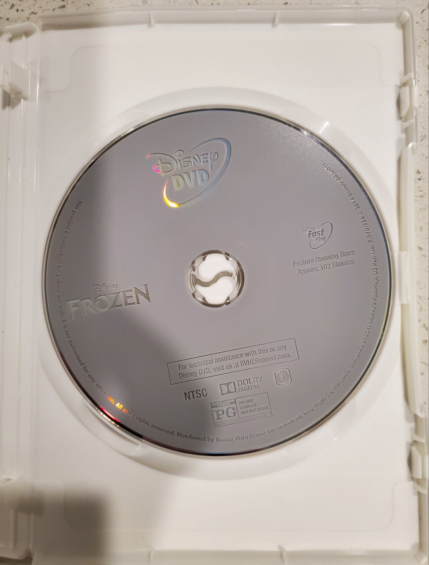 Disney Frozen DVD