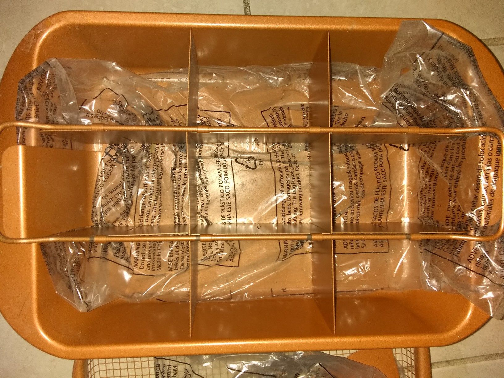 Copper chef bake and crisp pan