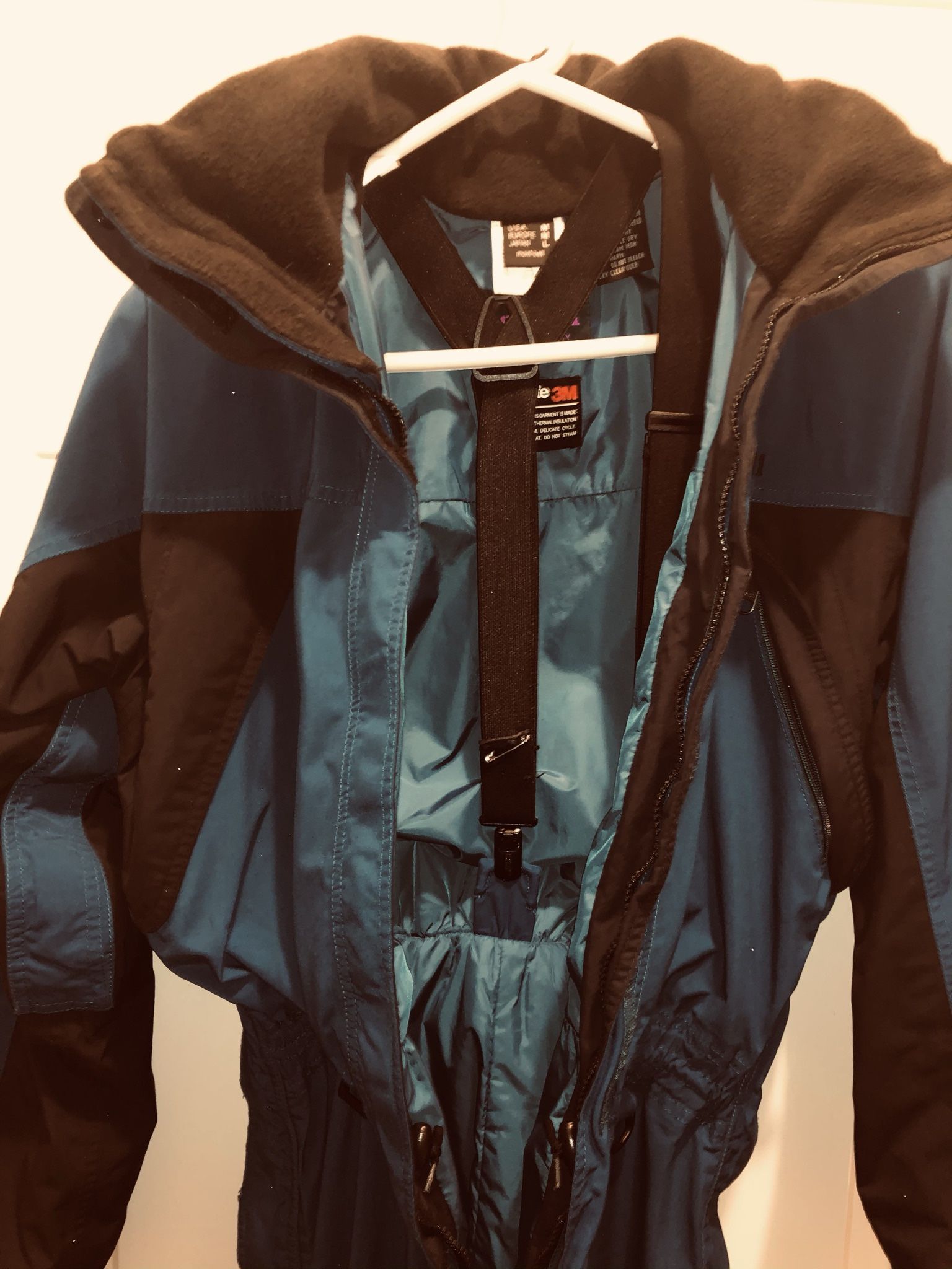 Vintage 94 MontBell Full-zip Ski Snow Suit Adult M