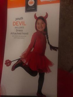 Youth devil dress costume Thumbnail