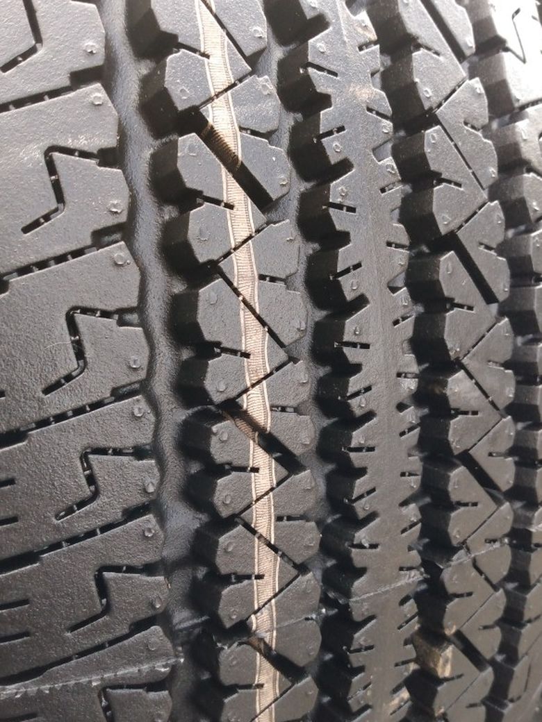 LT245/75R16 SET OF BRIDGESTONE DUELER SEMINEW